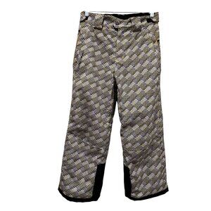 Obermeyer Snowboard Pants, Mini Check, 12